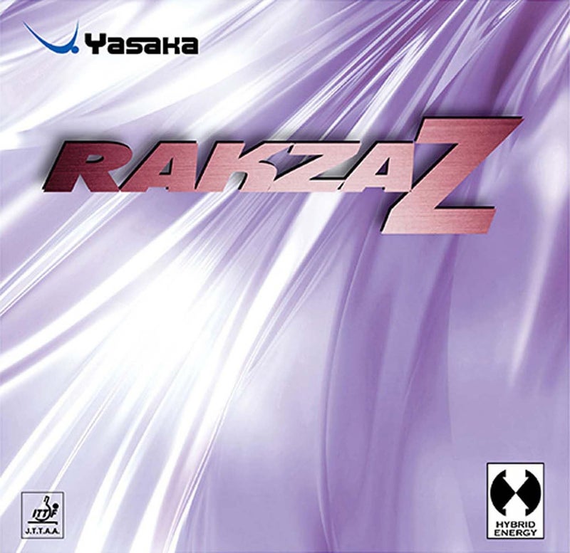 Yasaka Rakza Z Table Tennis Rubber, Ping Pong Rubber - Max Red